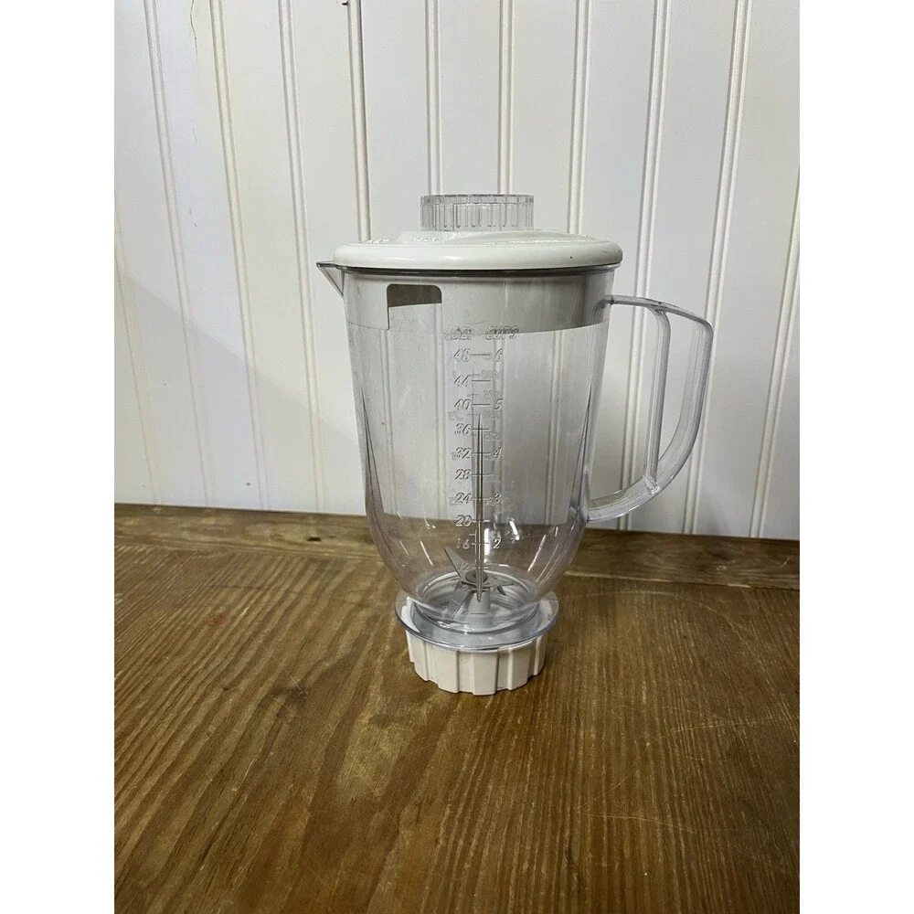 Hamilton Beach  Blender Jar Proctor Silex Model  48oz  White Lid 14 Speed